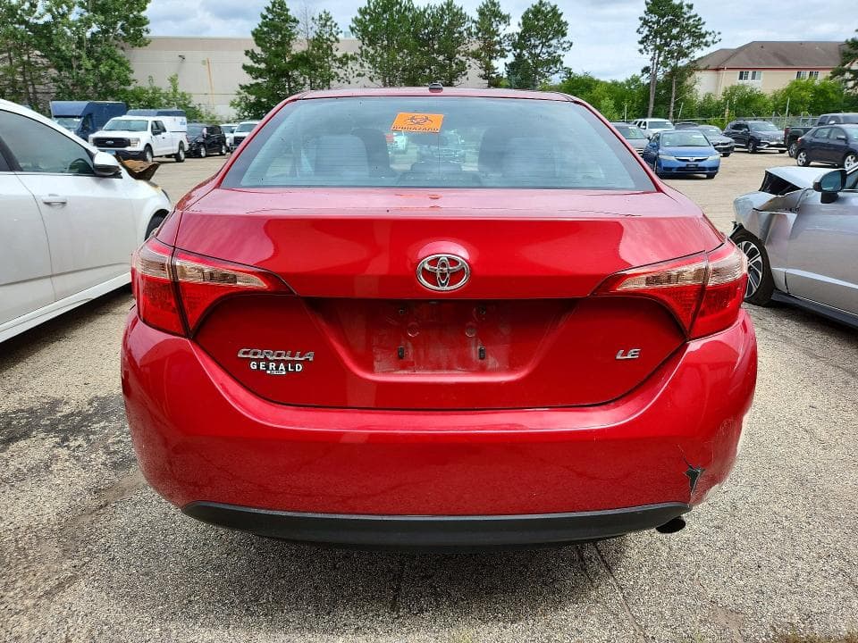 2017 TOYOTA COROLLA LE 6