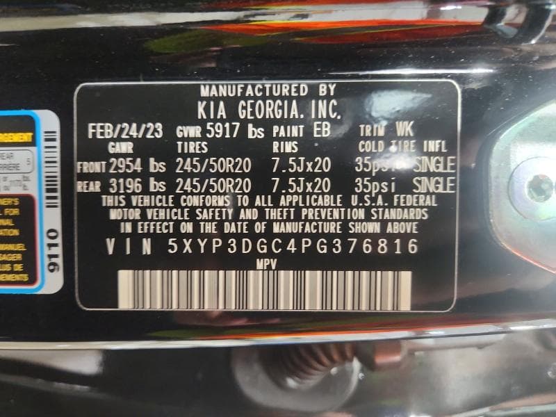 2023 KIA TELLURIDE EX 13