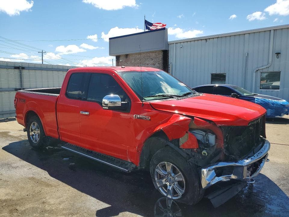 2017 FORD F150 SUPER CAB 4