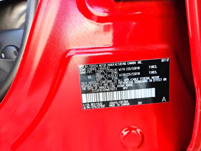 2017 TOYOTA RAV4 SE 13