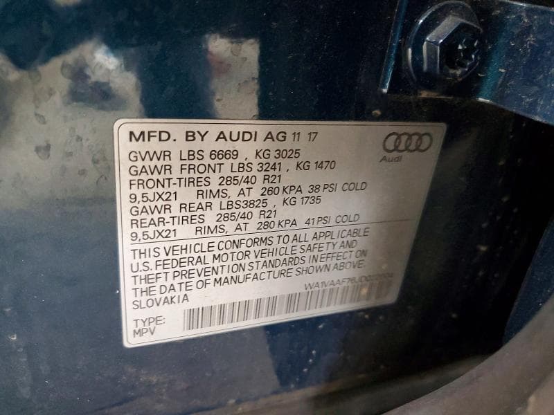 2018 AUDI Q7 PRESTIGE 13