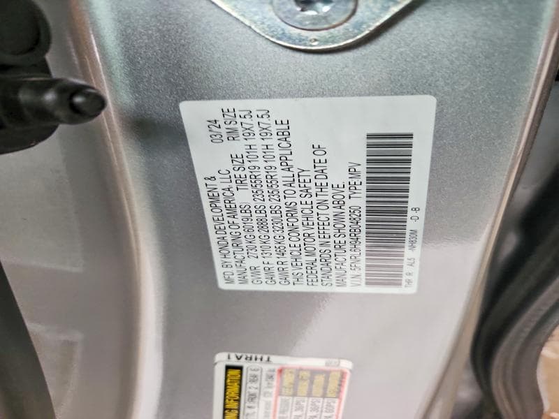 2024 HONDA ODYSSEY ELITE 13