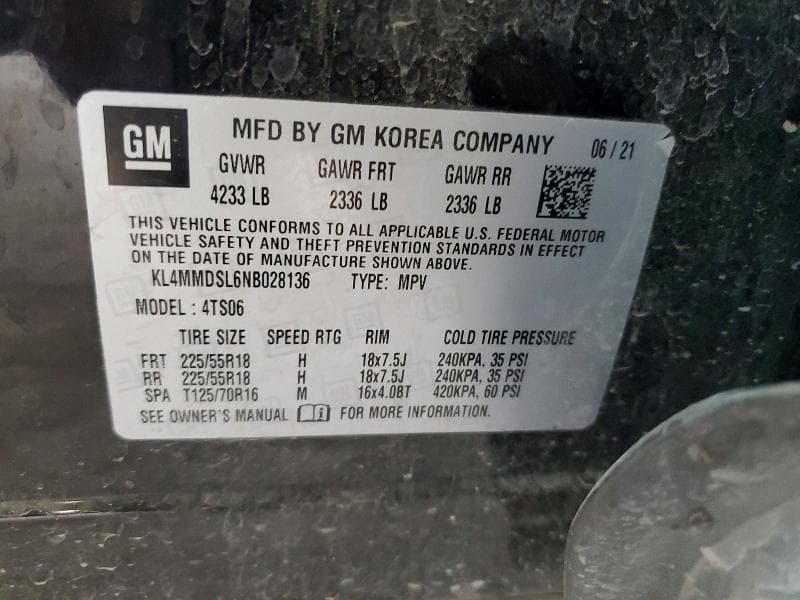 2022 BUICK ENCORE GX SELECT 13