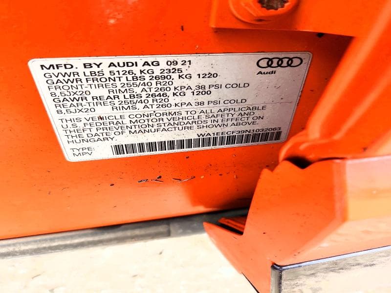 2022 AUDI Q3 PREMIUM PLUS S LINE 45 14