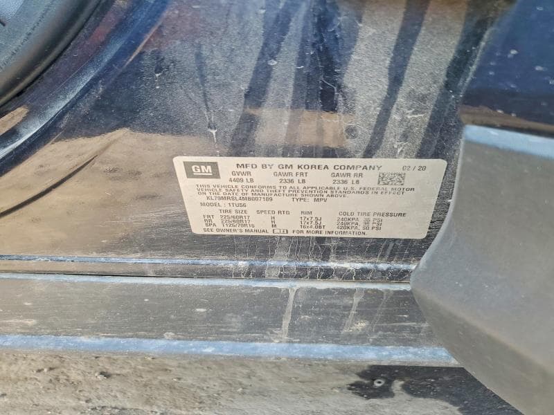 2021 CHEVROLET TRAILBLAZER LT 13