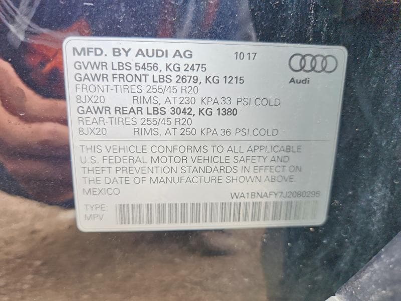2018 AUDI Q5 PREMIUM PLUS 12