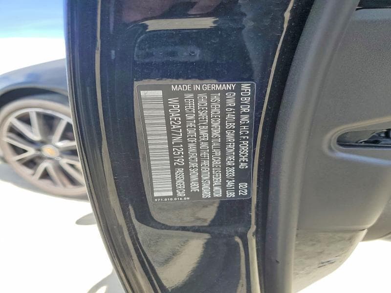 2022 PORSCHE PANAMERA 4 E-HYBRID 12