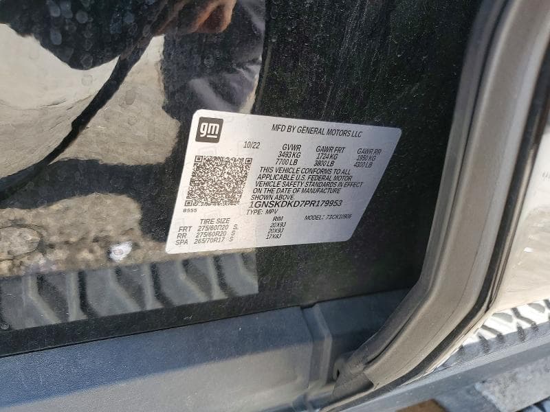 2023 CHEVROLET SUBURBAN K1500 Z71 12