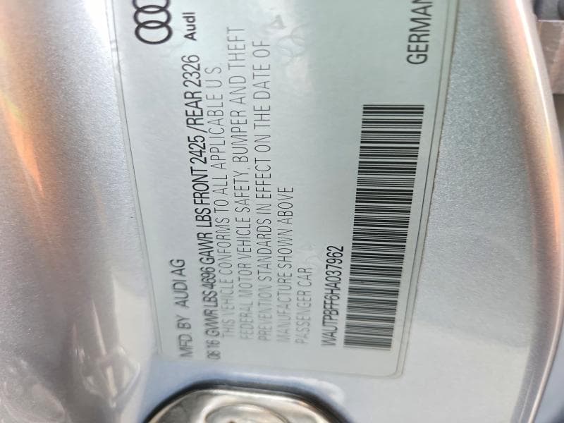 2017 AUDI A3 E-TRON PREMIUM PLUS 12