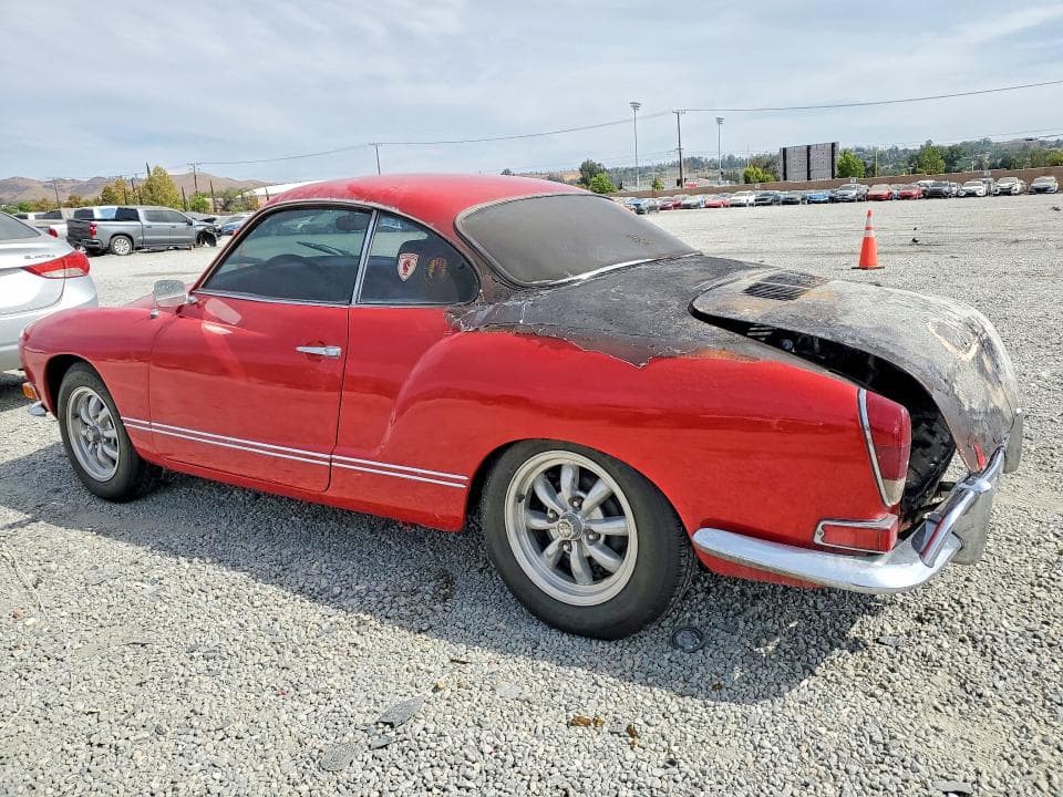 1970 VOLKSWAGEN KARMANN GHIA 2