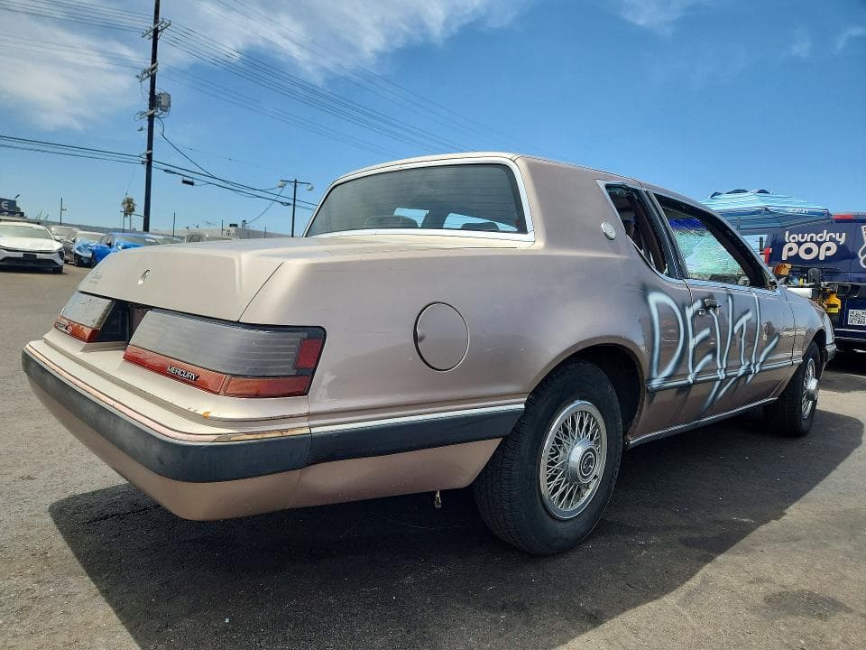1986 MERCURY COUGAR 3