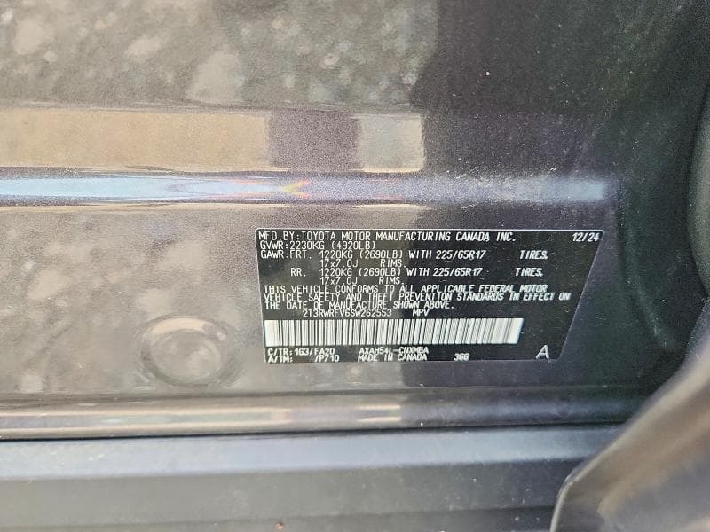 2025 TOYOTA RAV4 13