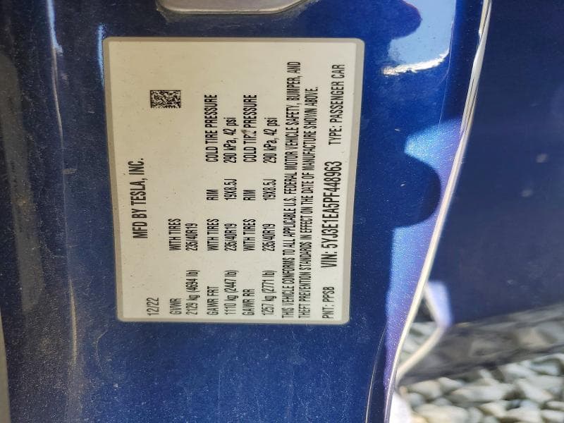 2023 TESLA MODEL 3 13