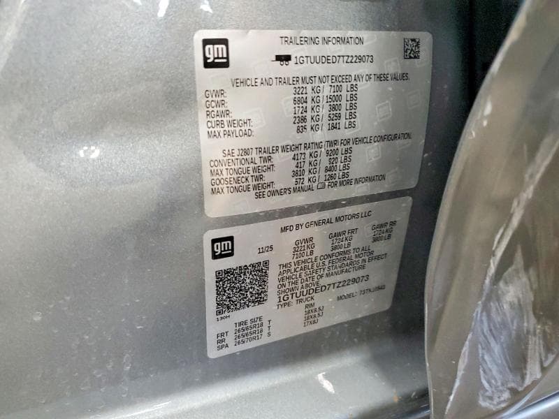 2026 GMC SIERRA K1500 SLT 12