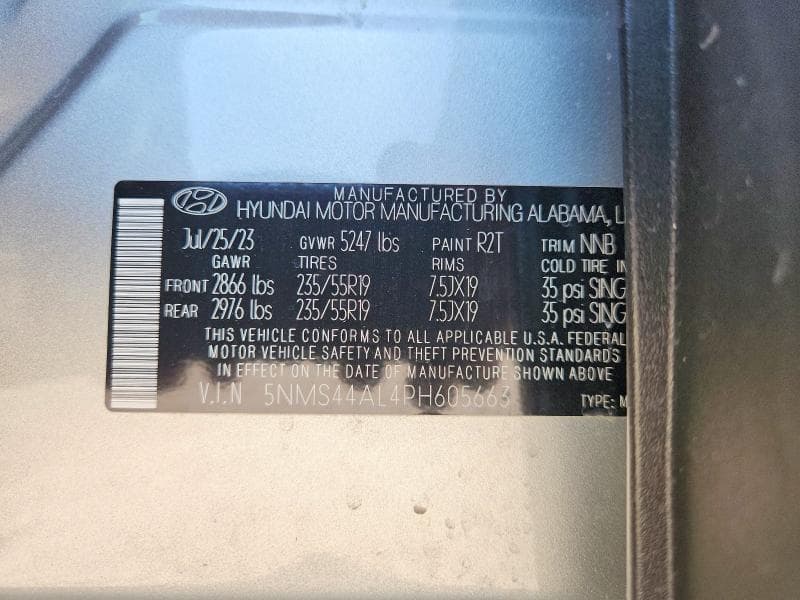 2023 HYUNDAI SANTA FE LIMITED 14