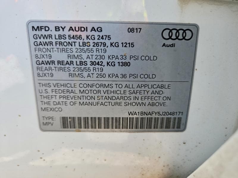 2018 AUDI Q5 PREMIUM PLUS 13