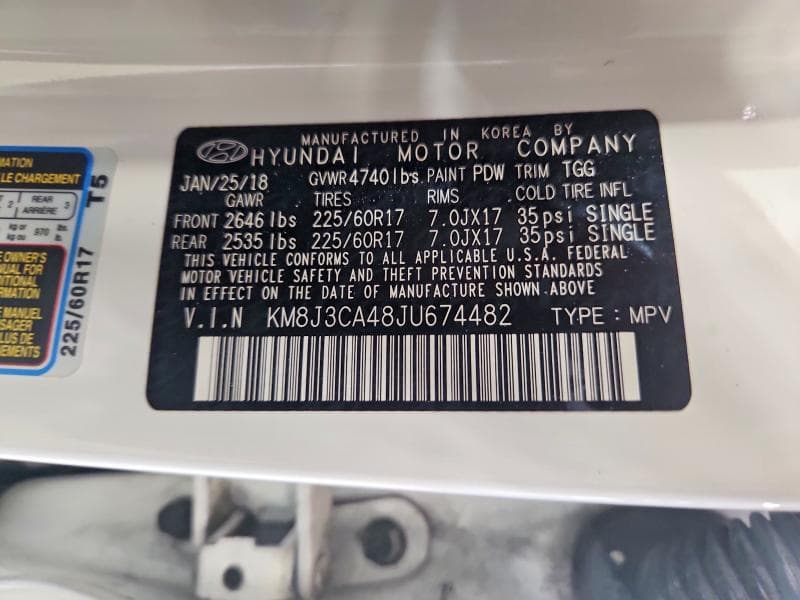2018 HYUNDAI TUCSON SEL 13