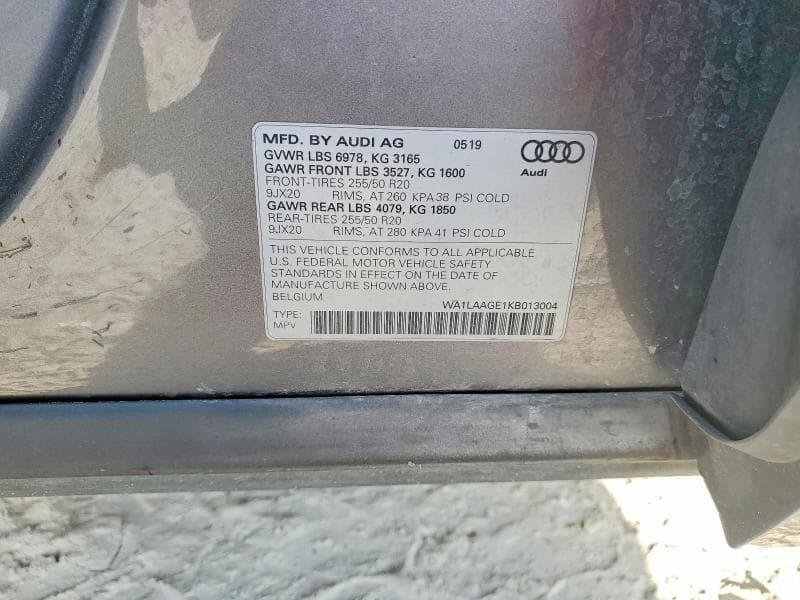 2019 AUDI E-TRON PREMIUM PLUS 14