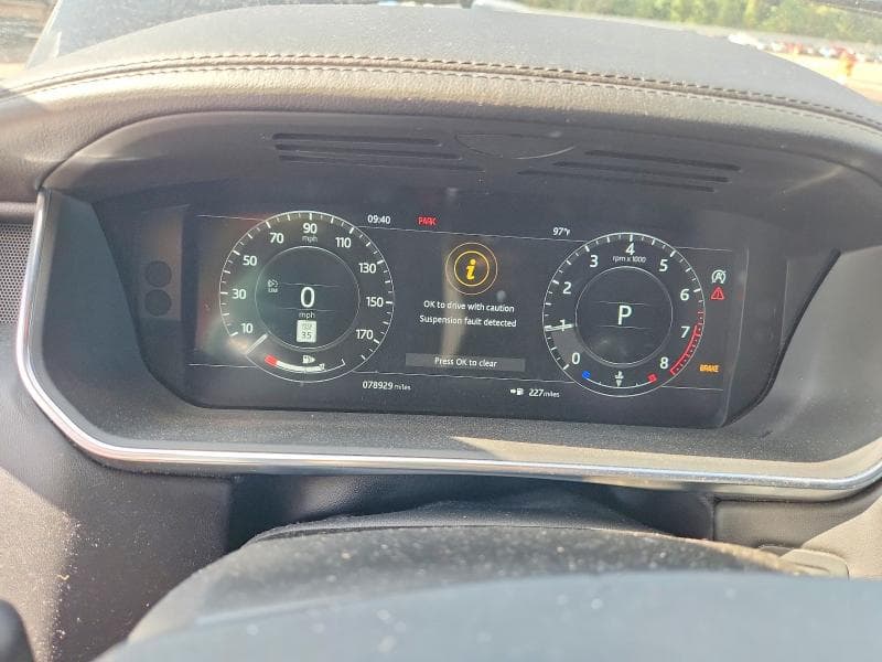 2019 LAND ROVER RANGE ROVER SUPERCHARGED 9