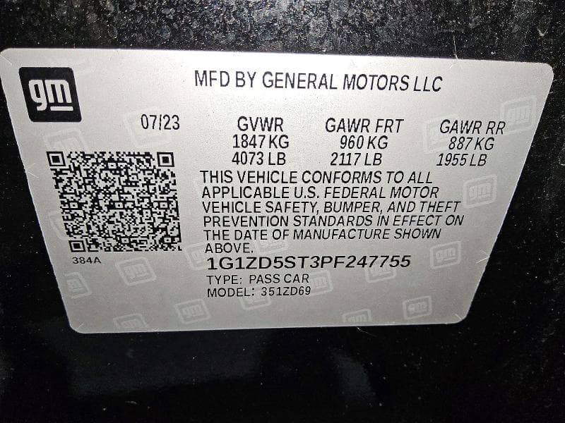 2023 CHEVROLET MALIBU LT 13