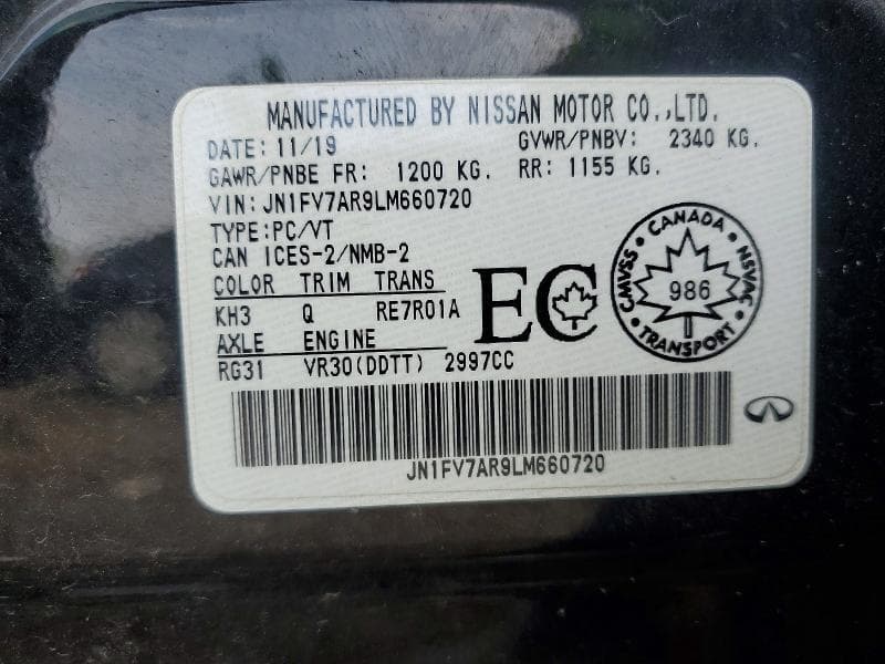 2020 INFINITI Q50 RED SPORT 400 12