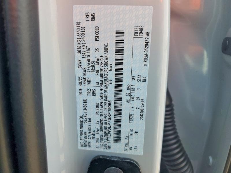 2025 FORD F150 XLT 12