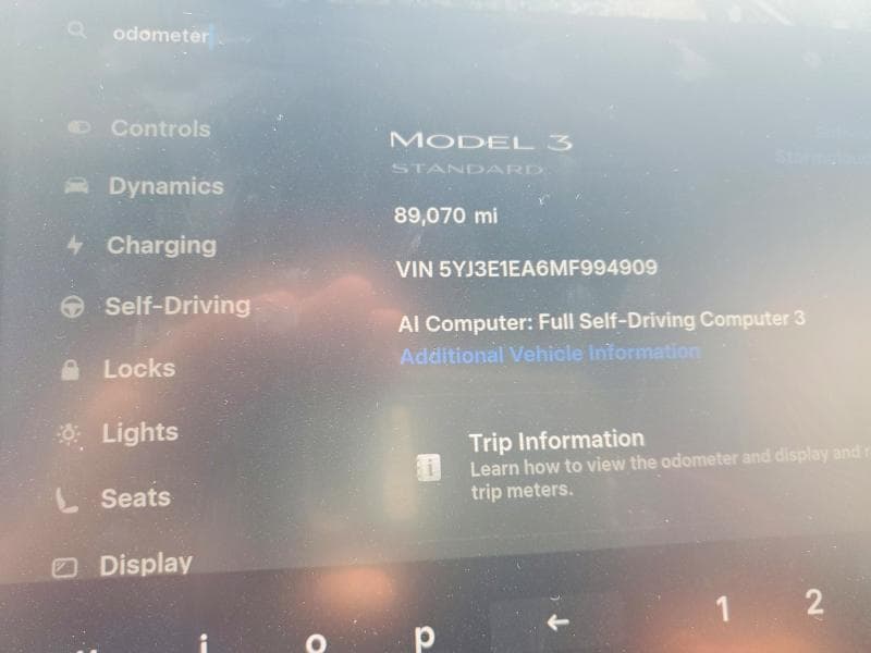 2021 TESLA MODEL 3 9