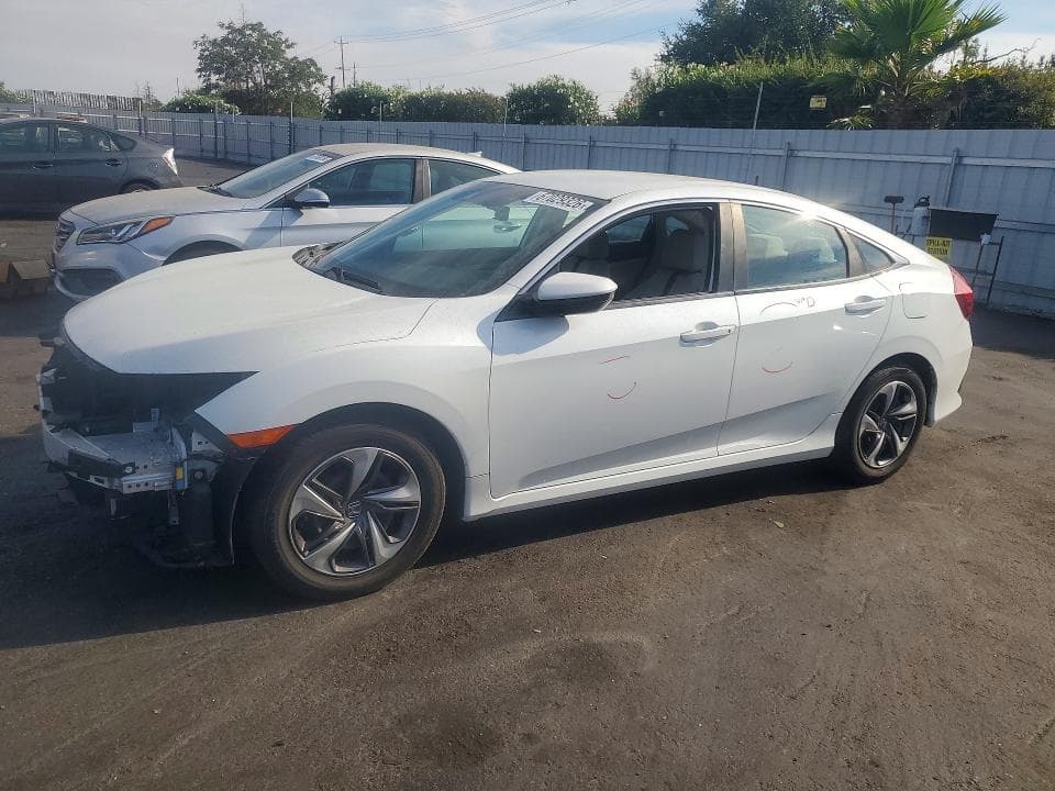 2019 HONDA CIVIC LX - 1