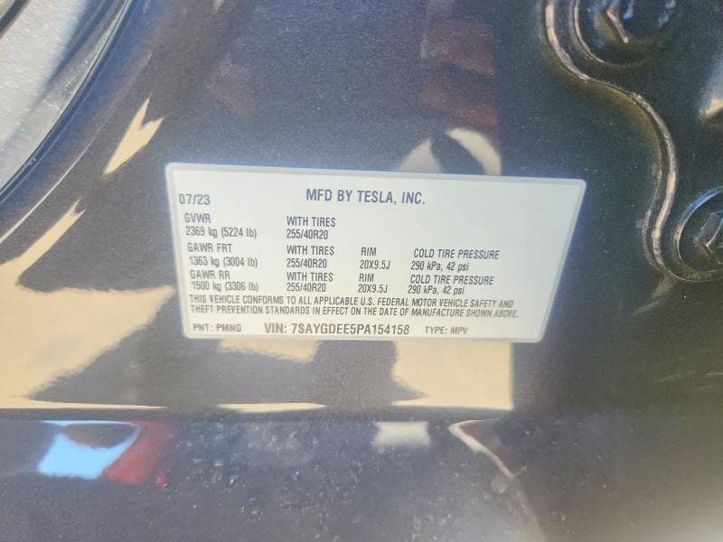 2023 TESLA MODEL Y 13