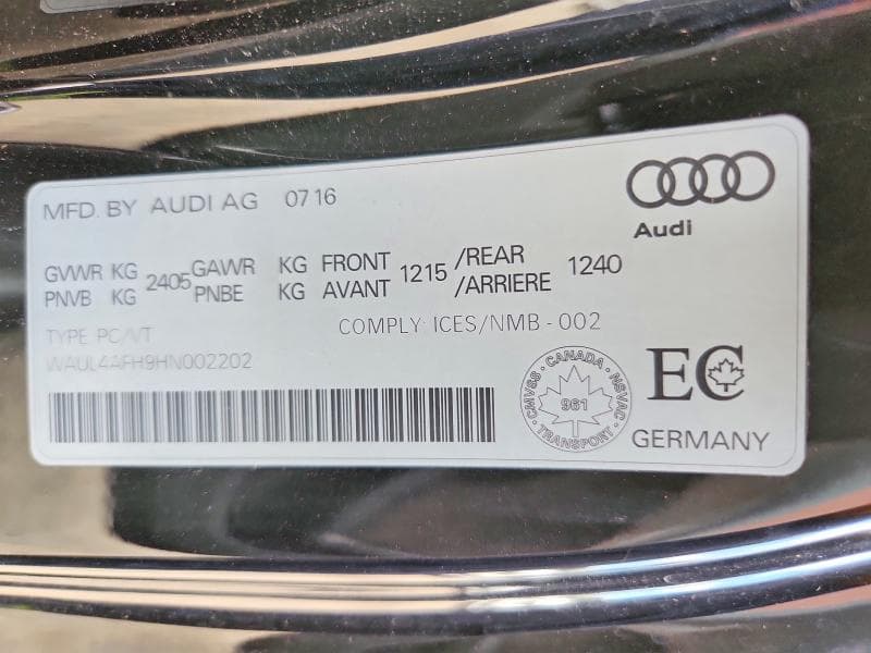 2017 AUDI A5 TECHNIK 13