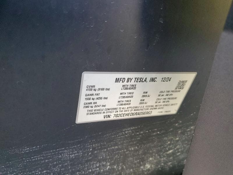 2024 TESLA CYBERTRUCK 12