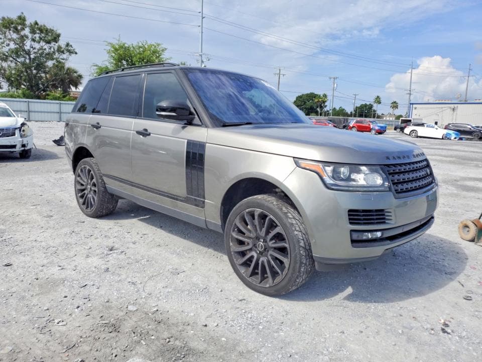 2017 LAND ROVER RANGE ROVER SUPERCHARGED 4