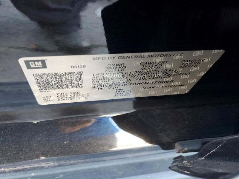 2019 GMC YUKON XL K1500 SLT 13