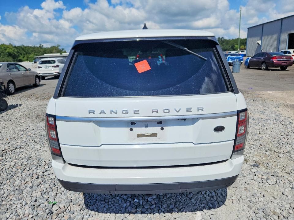 2017 LAND ROVER RANGE ROVER 6