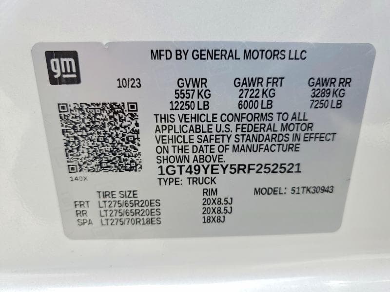 2024 GMC SIERRA K3500 DENALI ULTIMATE 12