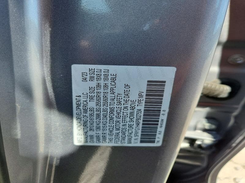 2023 HONDA PILOT TRAILSPORT 13