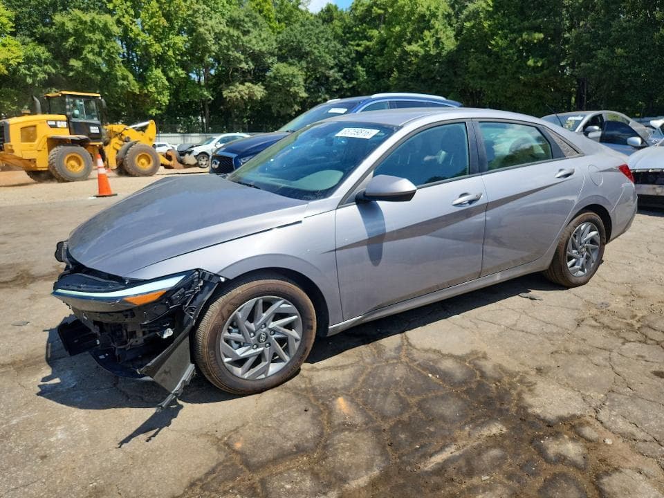 2025 HYUNDAI ELANTRA HYBRID BLUE - 1