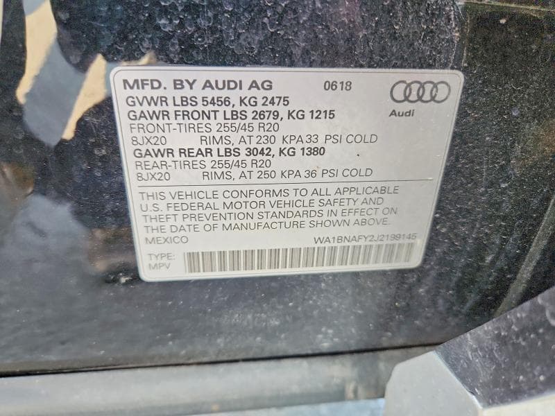 2018 AUDI Q5 PREMIUM PLUS 13