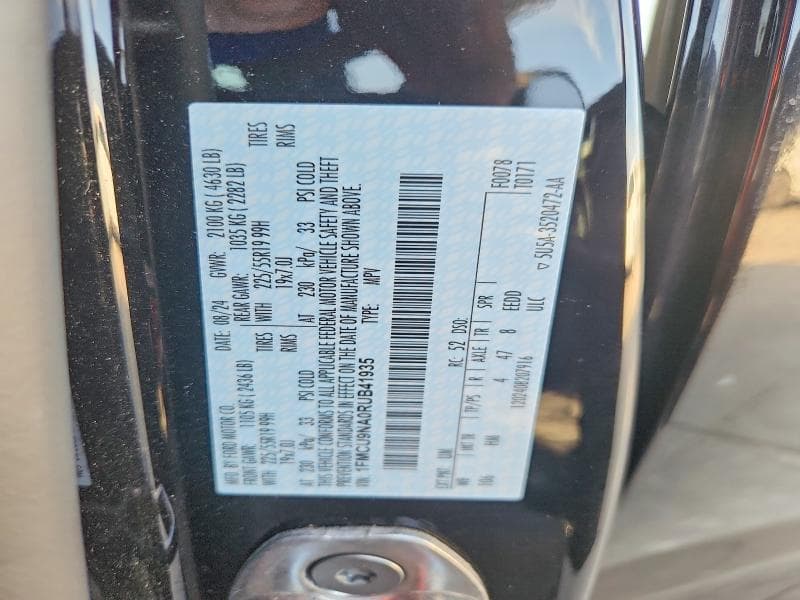 2024 FORD ESCAPE ST LINE SELECT 13