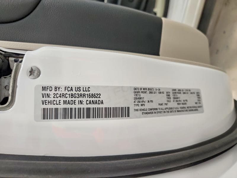2024 CHRYSLER PACIFICA TOURING L 13