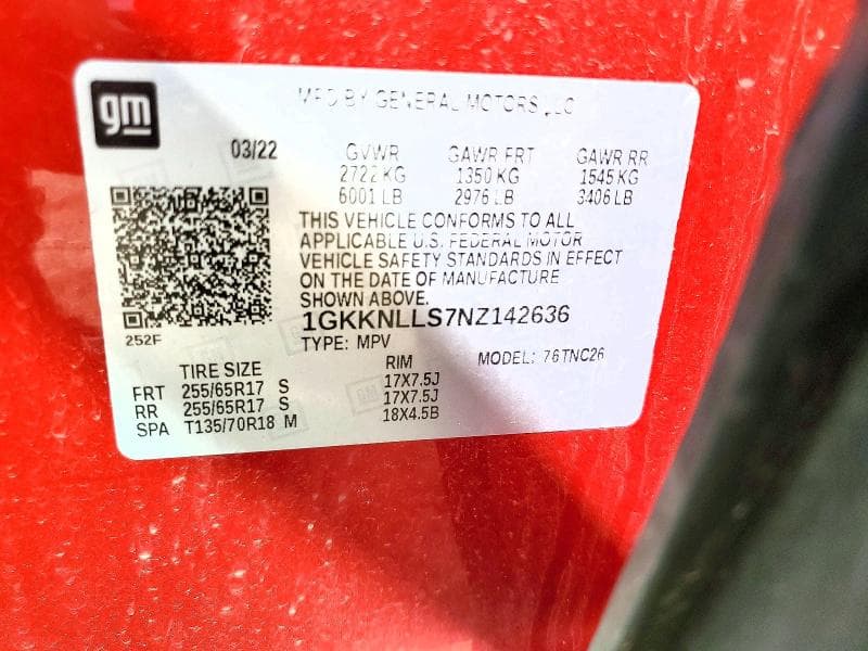 2022 GMC ACADIA AT4 13