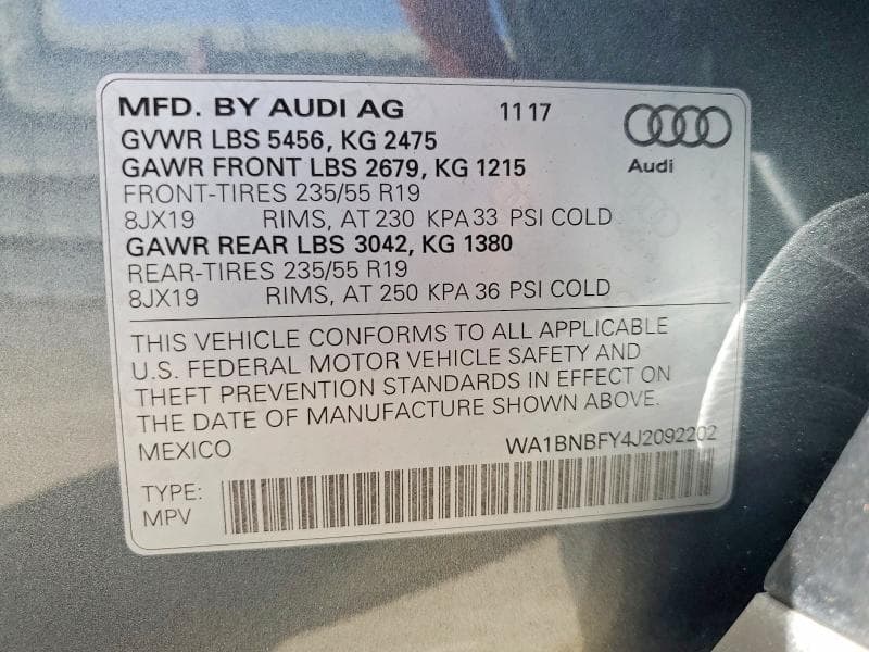 2018 AUDI Q5 PREMIUM PLUS 13