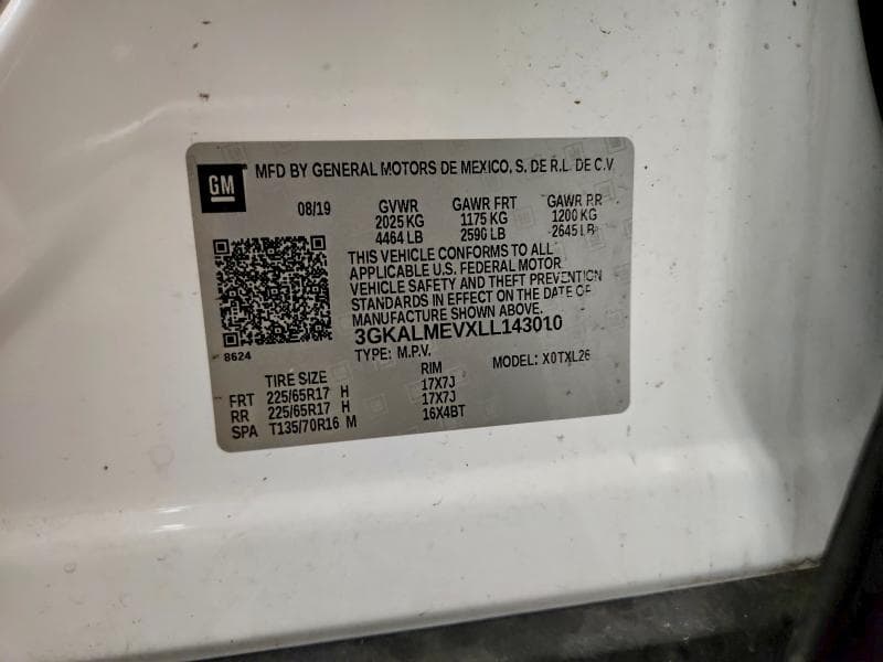 2020 GMC TERRAIN SLE 13