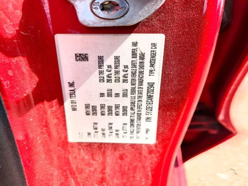 2022 TESLA MODEL 3 12