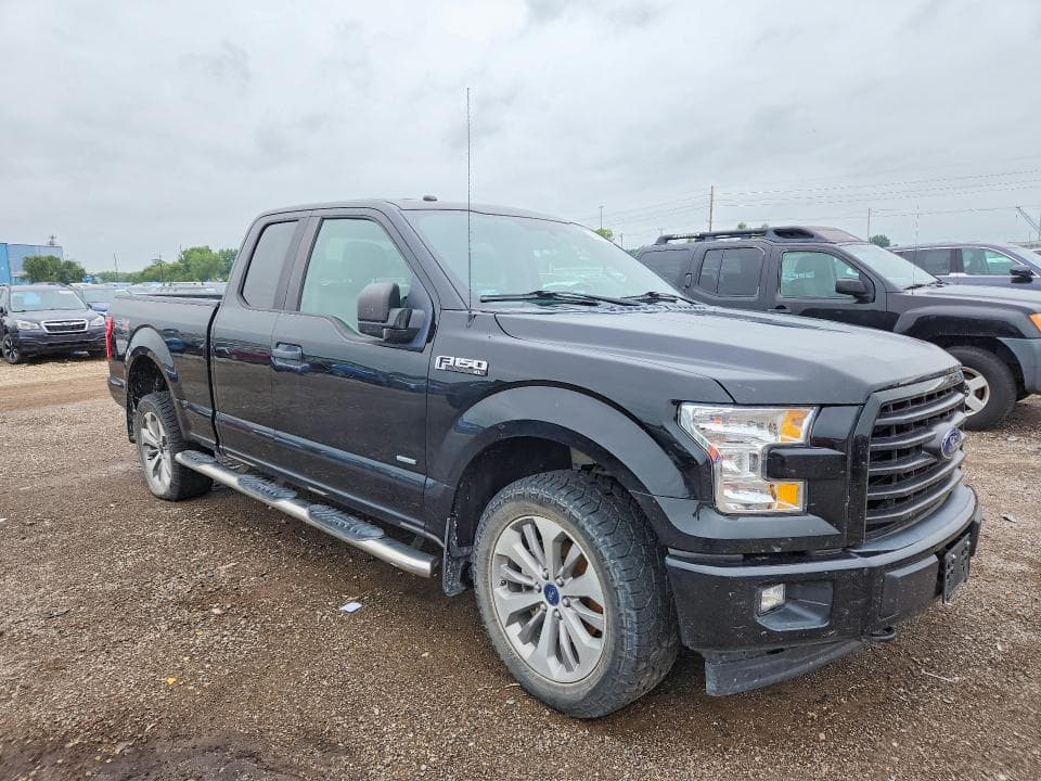 2017 FORD F150 SUPER CAB 4