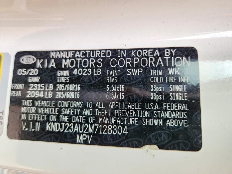 2021 KIA SOUL LX 12