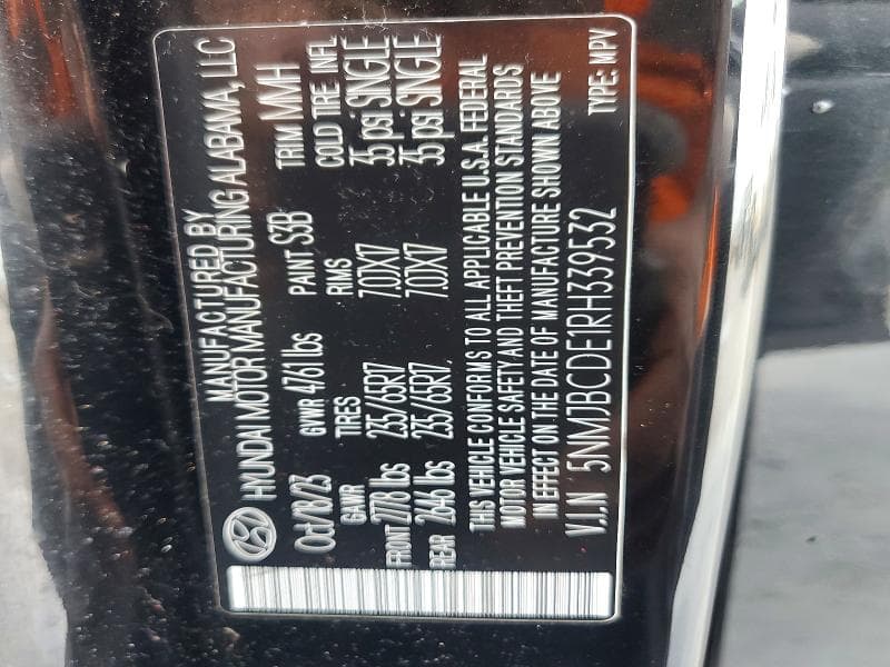 2024 HYUNDAI TUCSON SEL 13