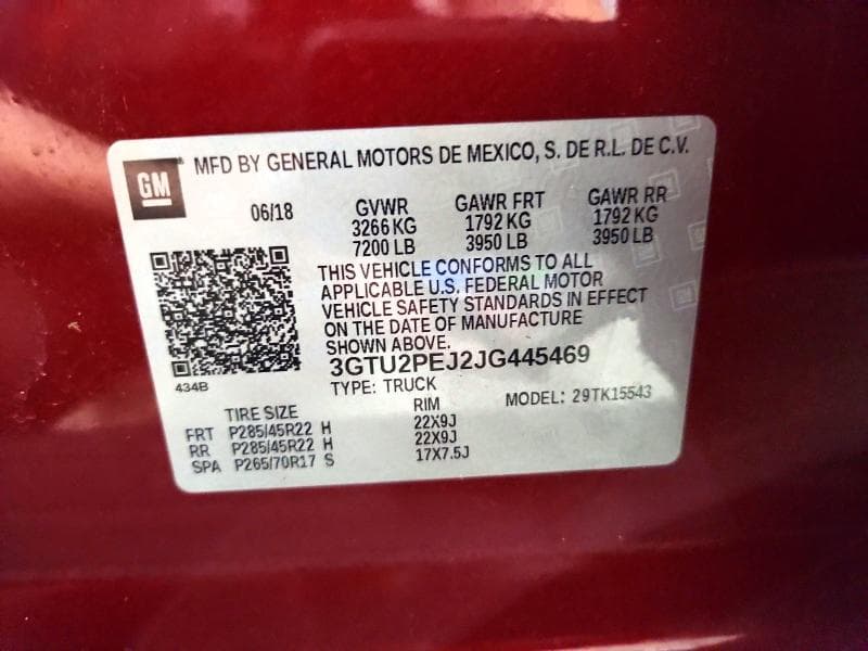 2018 GMC SIERRA K1500 DENALI 13