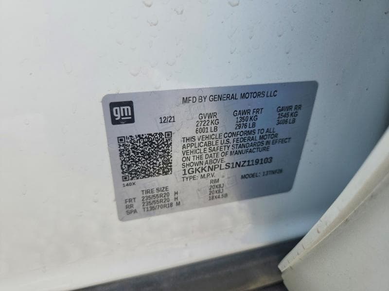 2022 GMC ACADIA DENALI 12