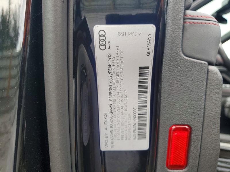 2019 AUDI A4 PREMIUM PLUS 12